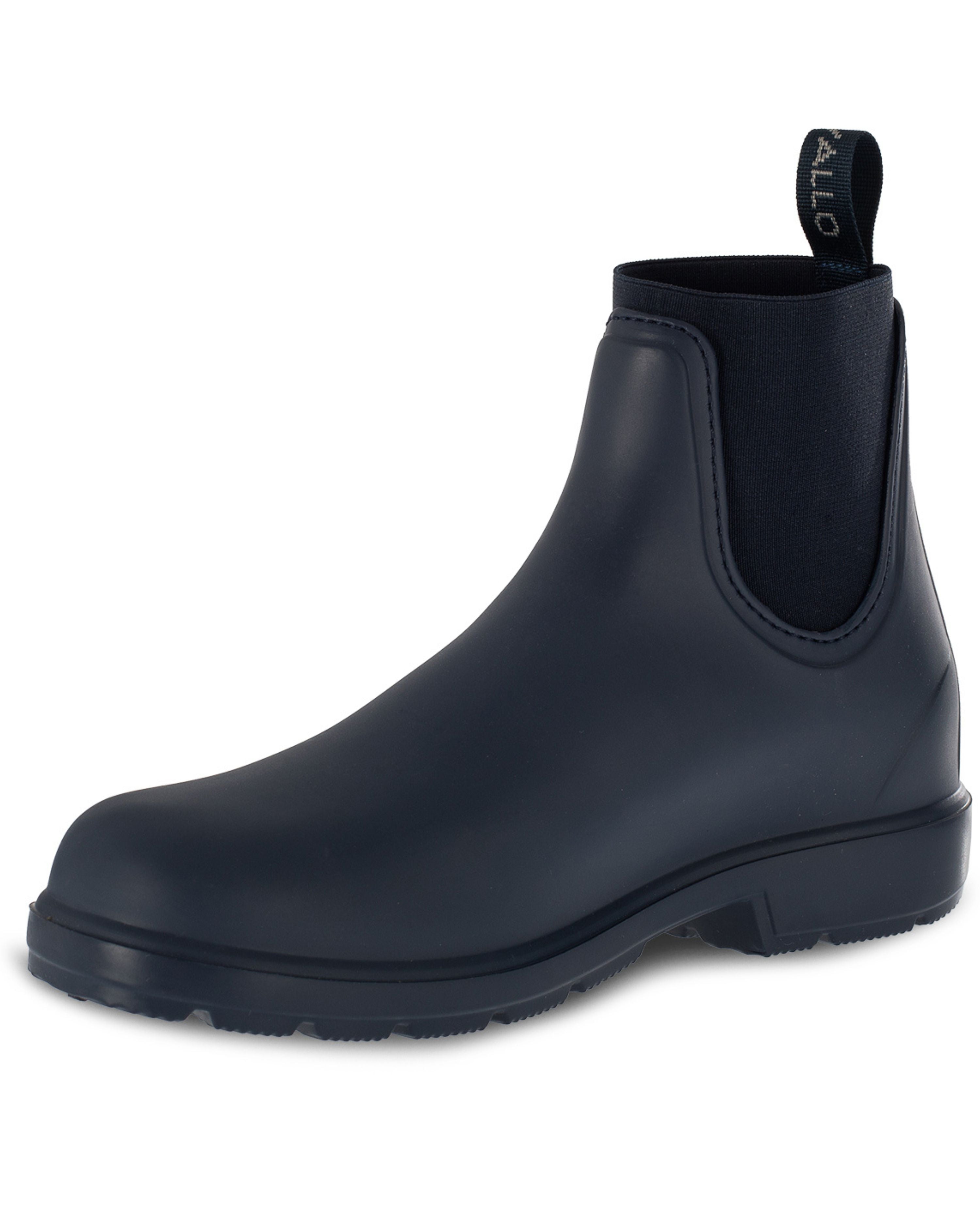 Acavallo Piuma Rubber Jodhpur Boots Navy