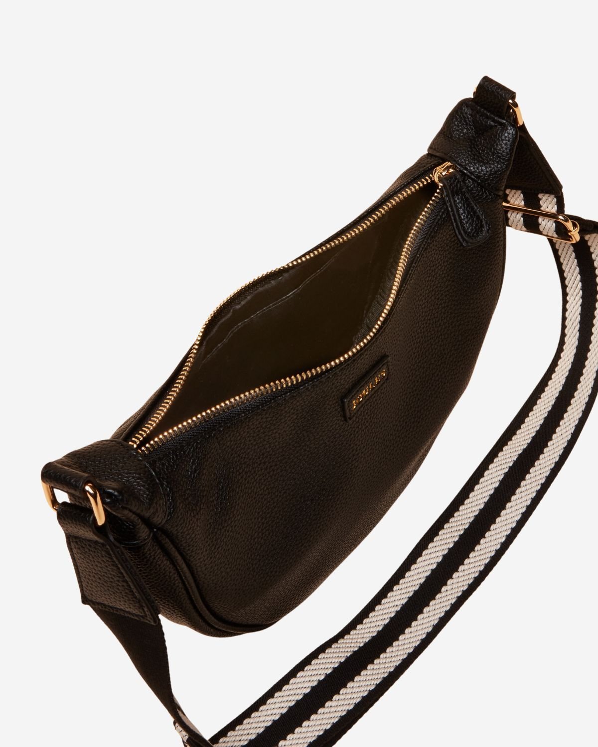 Joules Jade Moon Cross Body Bag Black | Equiflair