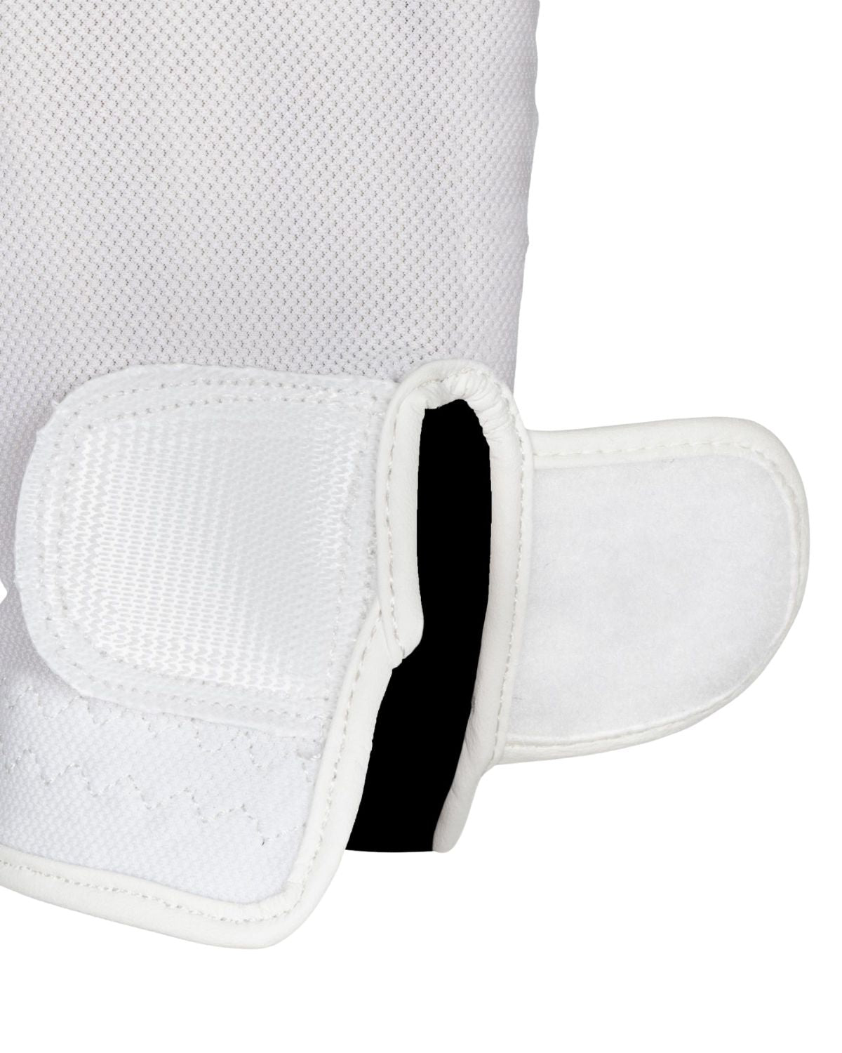 Equestro Unisex Gloves In Technical Fabric And Mesh White