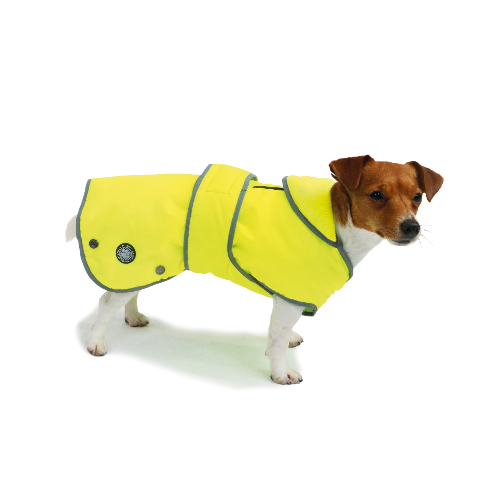 Ancol Stormguard Dog Coat Hi-Vis Yellow