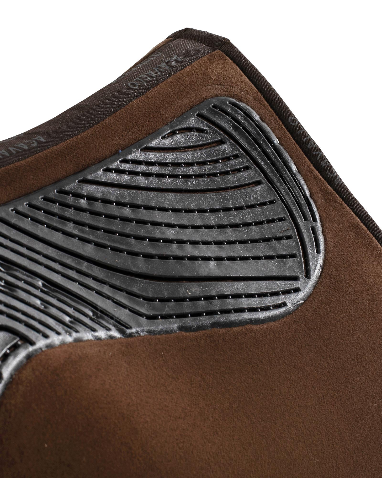 Acavallo Dressage Saddle Pad CW-CS Twin Sided Gel Grip Brown