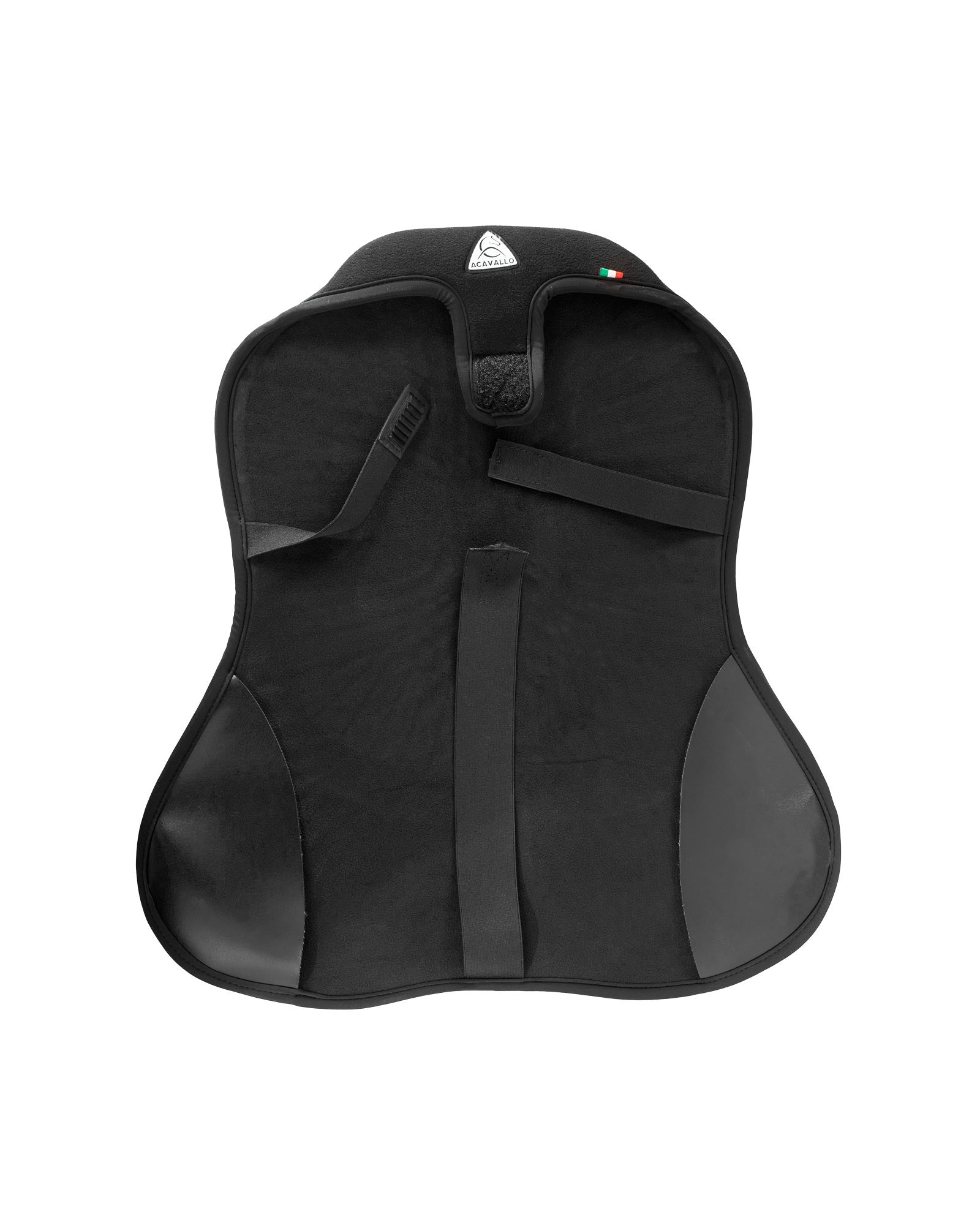 Acavallo Standard Seat Saver Jumping Air Plus Gel-Out Dri-Lex 10mm Black