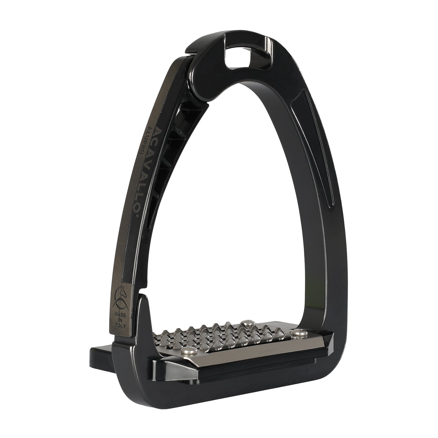 Acavallo Arena Alupro Stirrups Charcoal