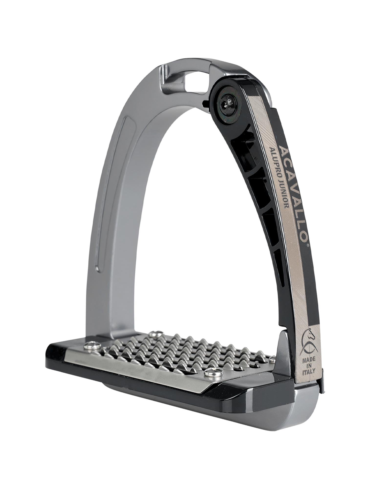 Acavallo Arena Alupro Junior Stirrups Titanium - Stirrup Irons location-31143526467-outofstock…