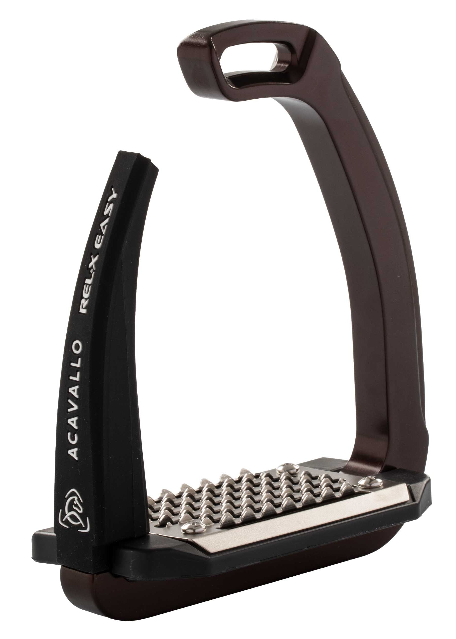 Acavallo Rel-X Easy Stirrups Brown