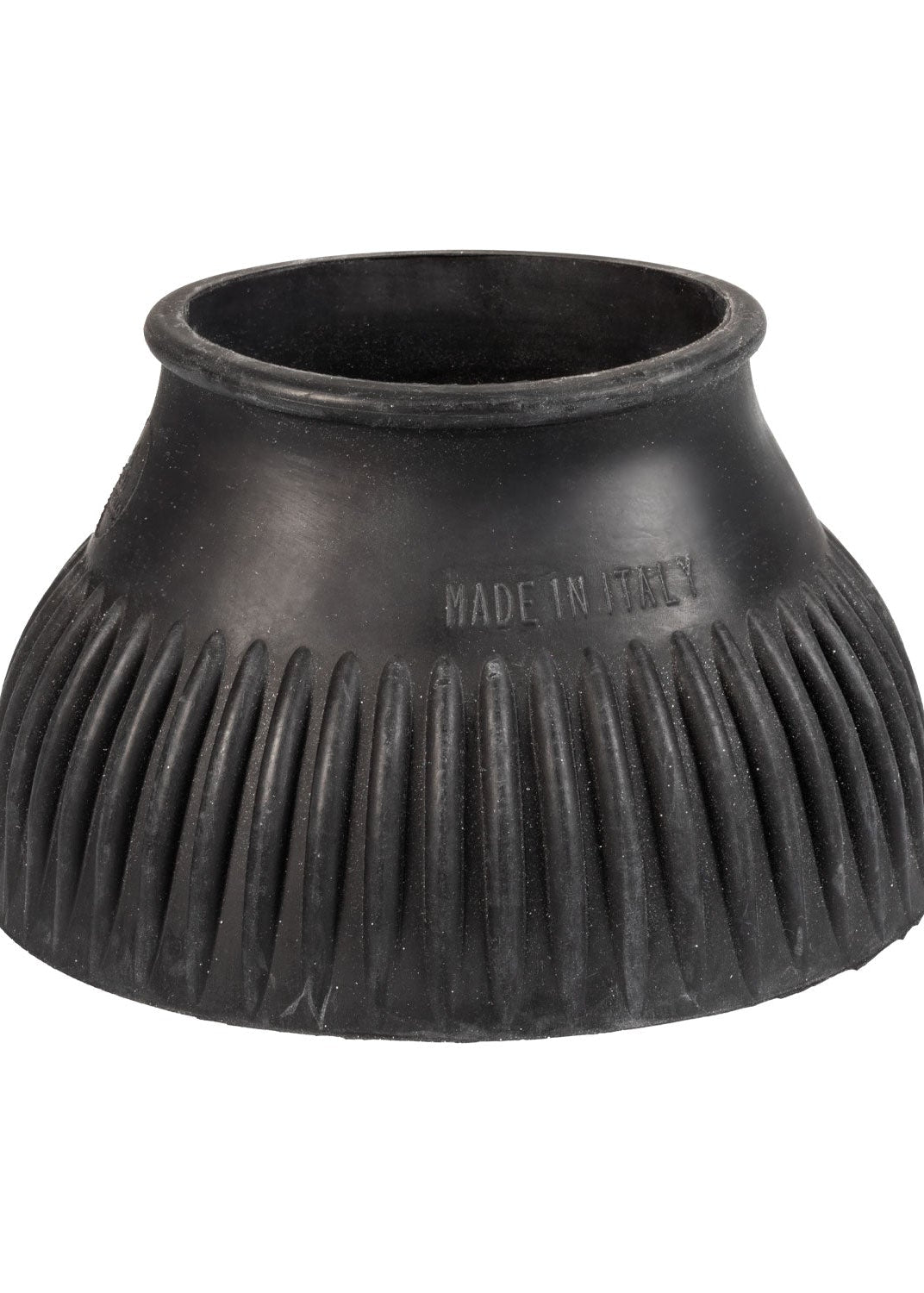 Acavallo Rubber Bell Boots With Logo (Sold In Pairs) Black