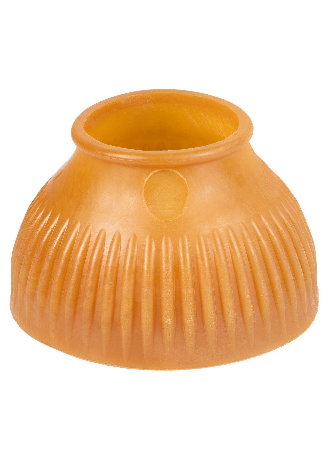 Acavallo Rubber Bell Boots With Logo (Sold In Pairs) Brown