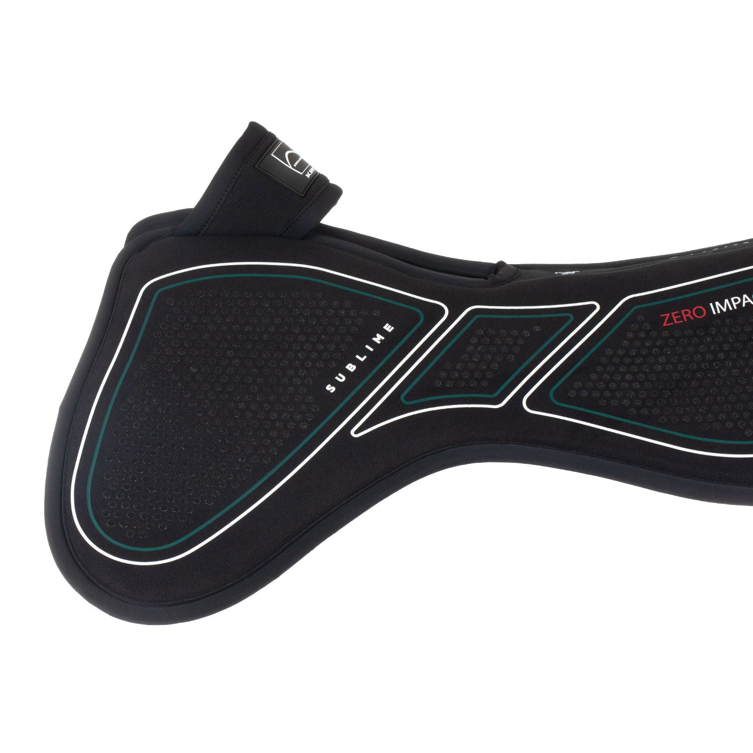 Acavallo Sublime Zero Impact Pad Memory Foam Wither Free Flat Black