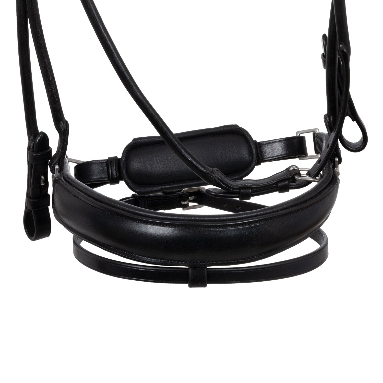 Acavallo Fornarina Bridle Laminated Calfskin Black