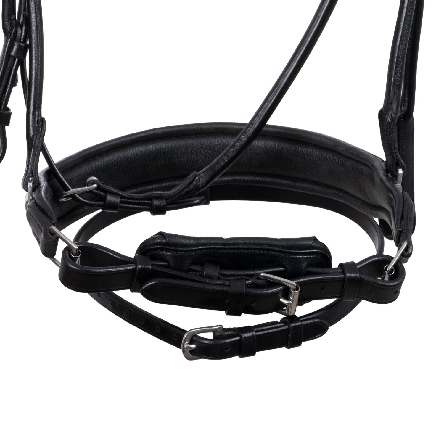 Acavallo Fornarina Bridle Laminated Calfskin Black