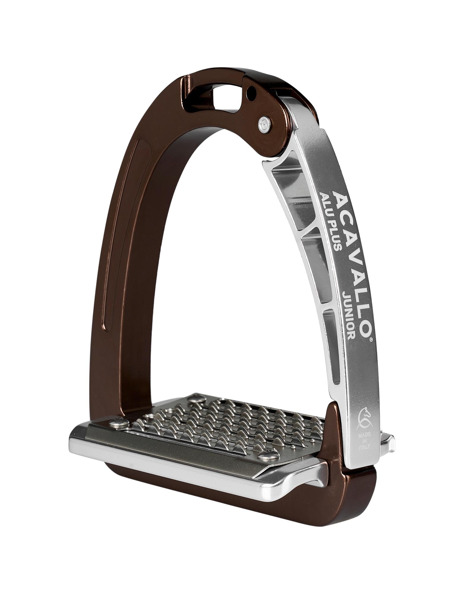 Acavallo Arena Aluplus Junior Stirrups Brown