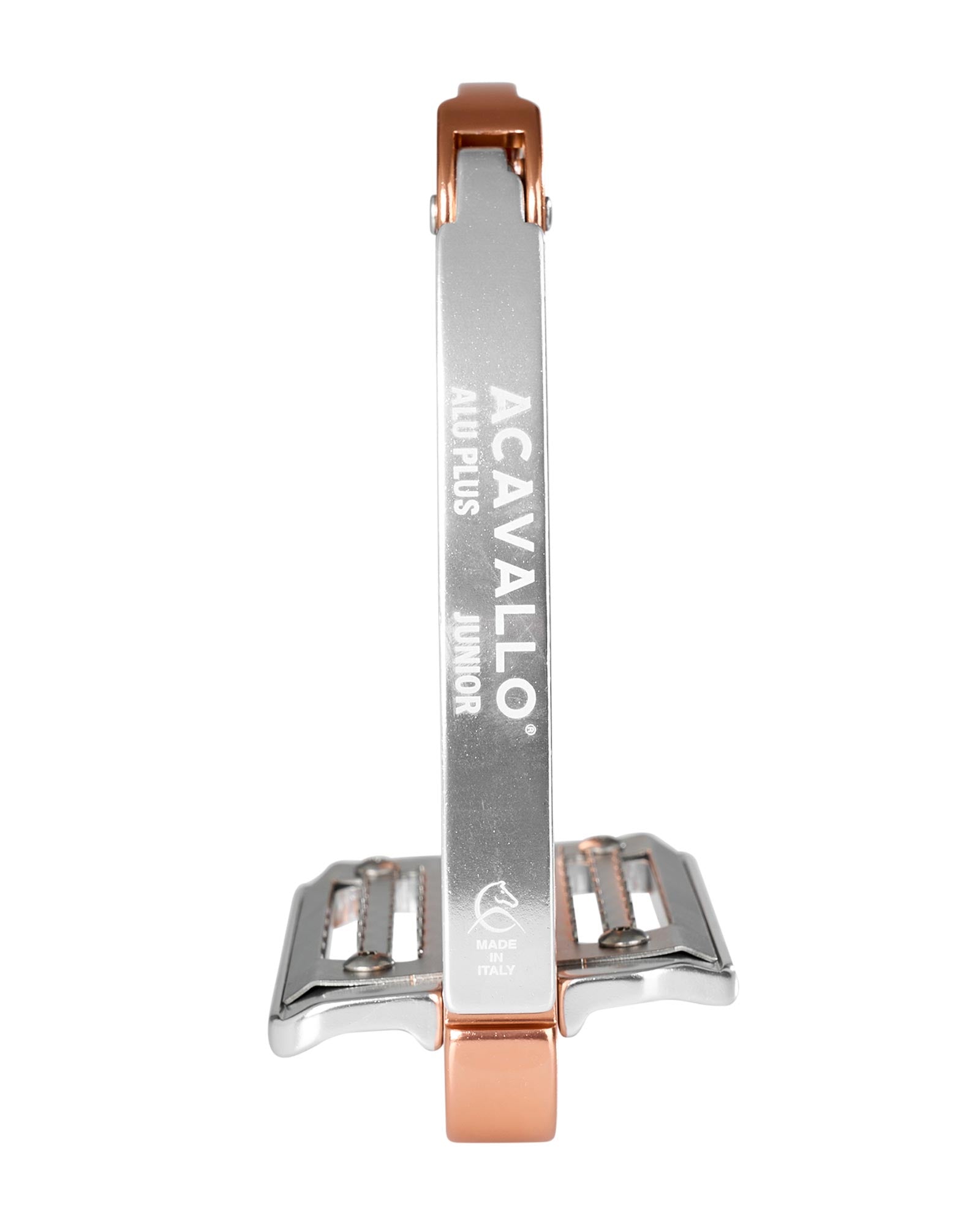 Acavallo Arena Aluplus Junior Stirrups Rose Gold