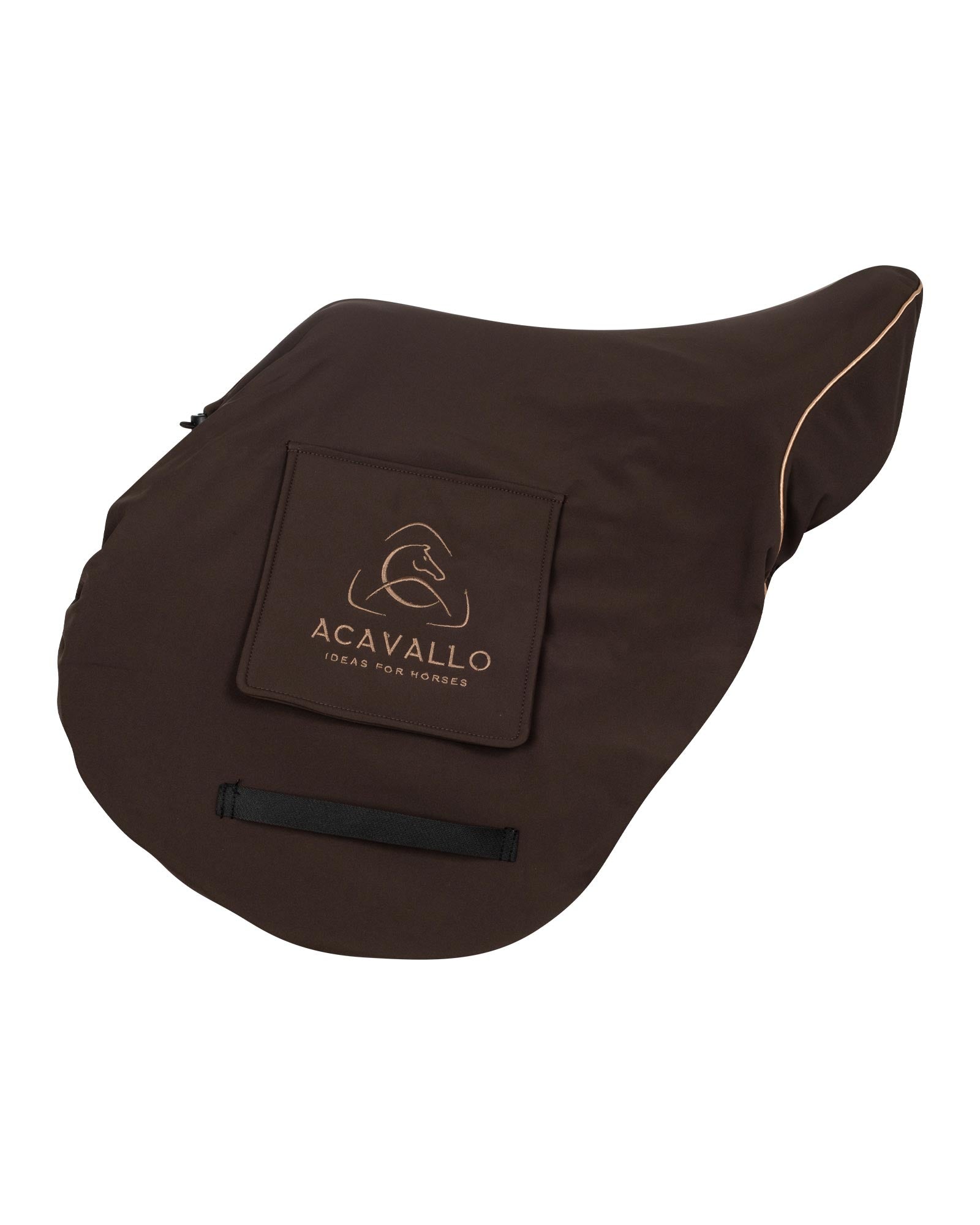 Acavallo Saddle Cover Fleece Lining Brown