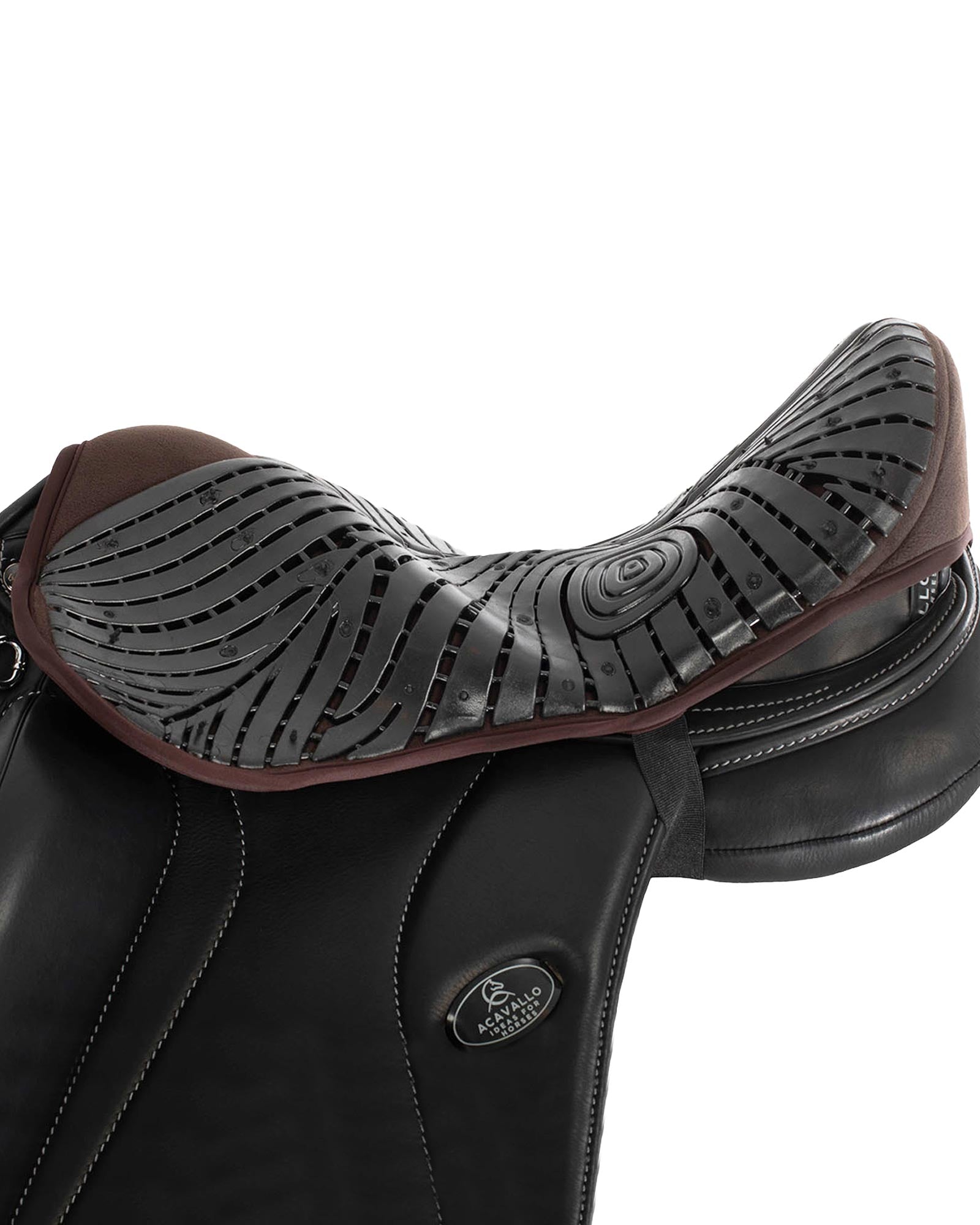 Acavallo Standard Seat Saver Dressage Air Plus Gel-Out Dri-Lex 10mm Brown