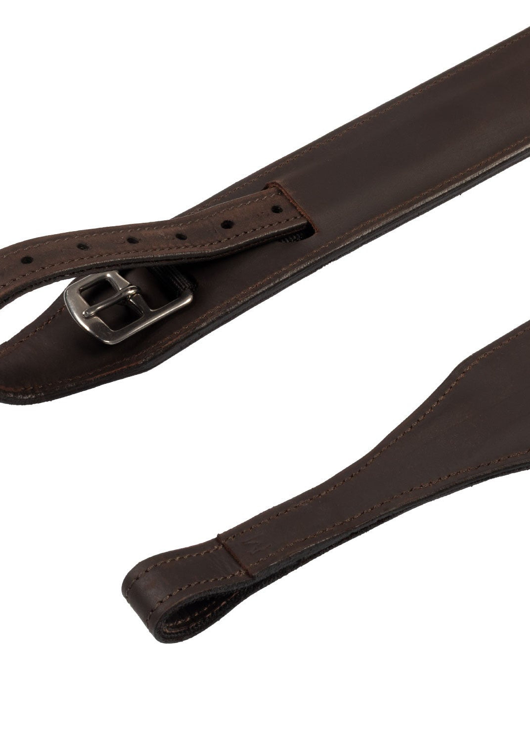 Acavallo Sublime Fender Mono Stirrups Leather Dark Brown
