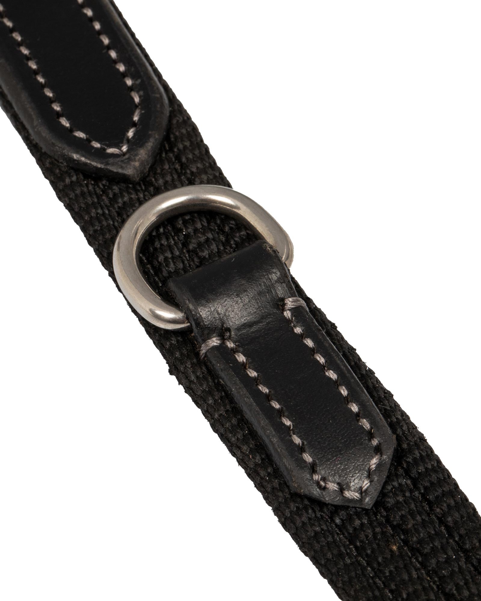 Acavallo Thiedemann Reins Tubular Nylon Black