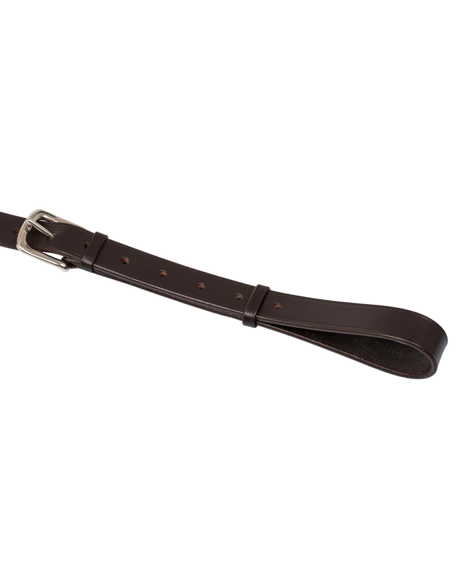 Acavallo Thiedemann Reins Tubular Nylon Dark Brown