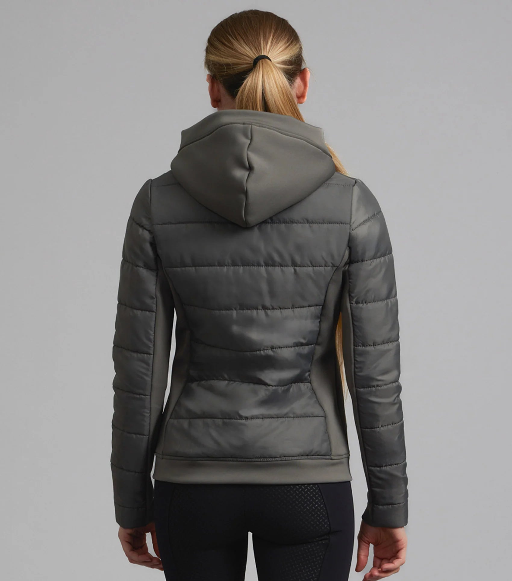 PREMIER EQUINE AGATA Anthracite Riding Jacket - Women's Equestrian Apparel