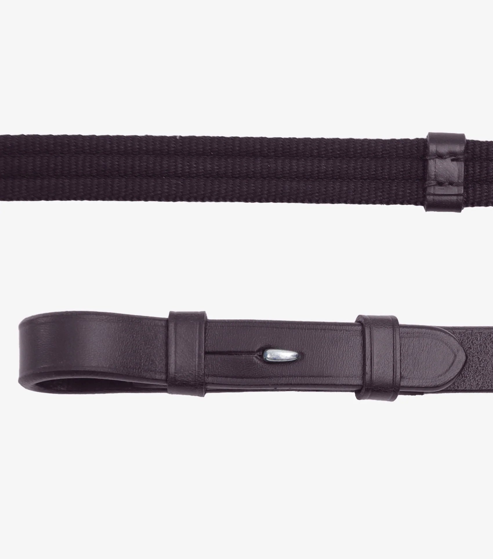 Premier Equine Altare Web Reins Brown