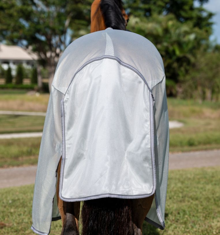 Amigo Bug Buster Fly Sheet Azure Blue/Navy & Electric Blue