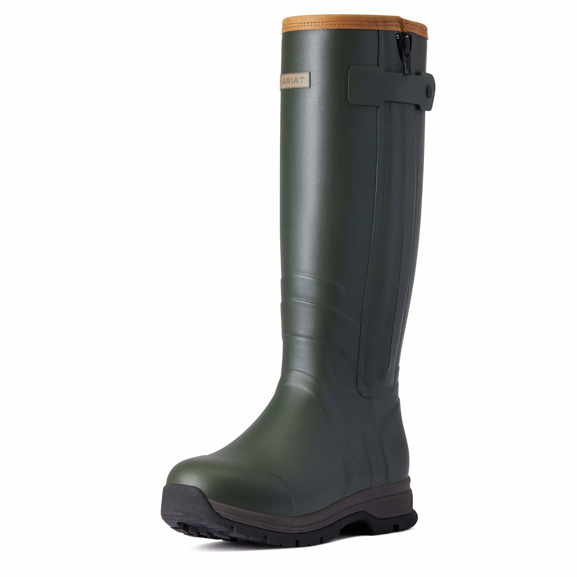 Ariat Womens Burford Zip Insulated Wellingtons Olive Color - Winter Wellies