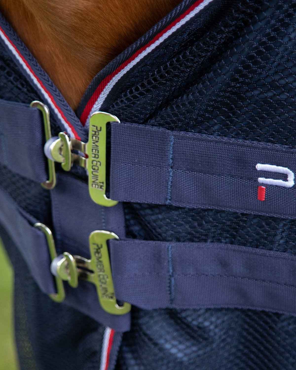 Premier Equine Arisca Scrim Cooler Navy | Equiflair