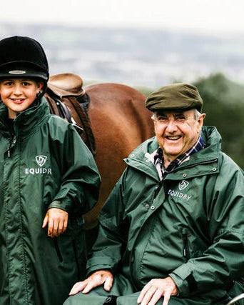 EQUIDRY Evolution Men's Mesh Lined Black Forest Green/Green