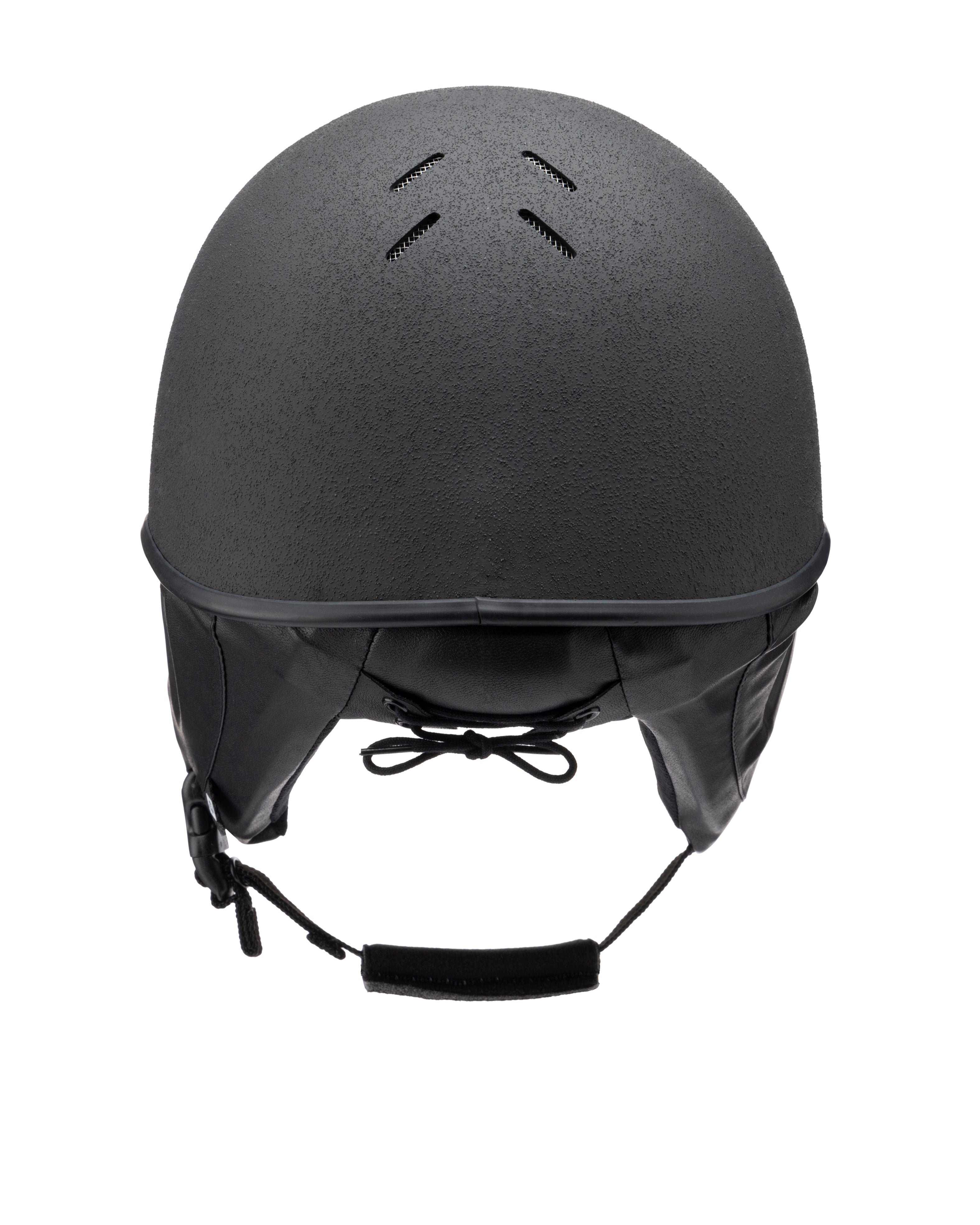 CHARLES OWEN RACE II JOCKEY SKULL BLACK - Equestrian Safety Riding Helmet, New 2025 Model