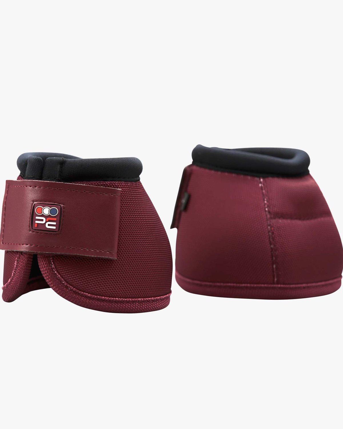 Premier Equine Ballistic No-Turn Over Reach Boots Burgundy