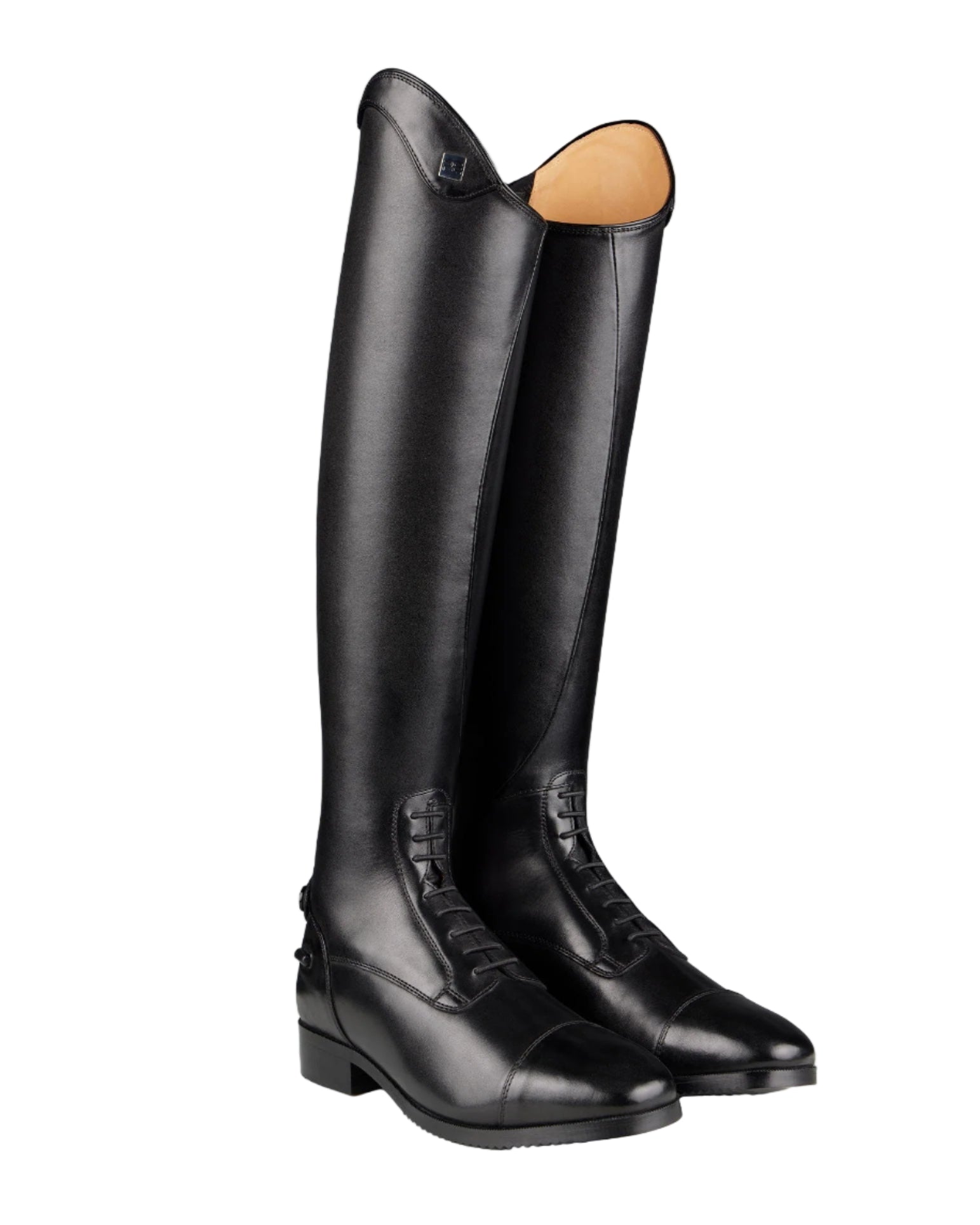 Premier Equine Ballotade Leather Field Tall Riding Boots Black