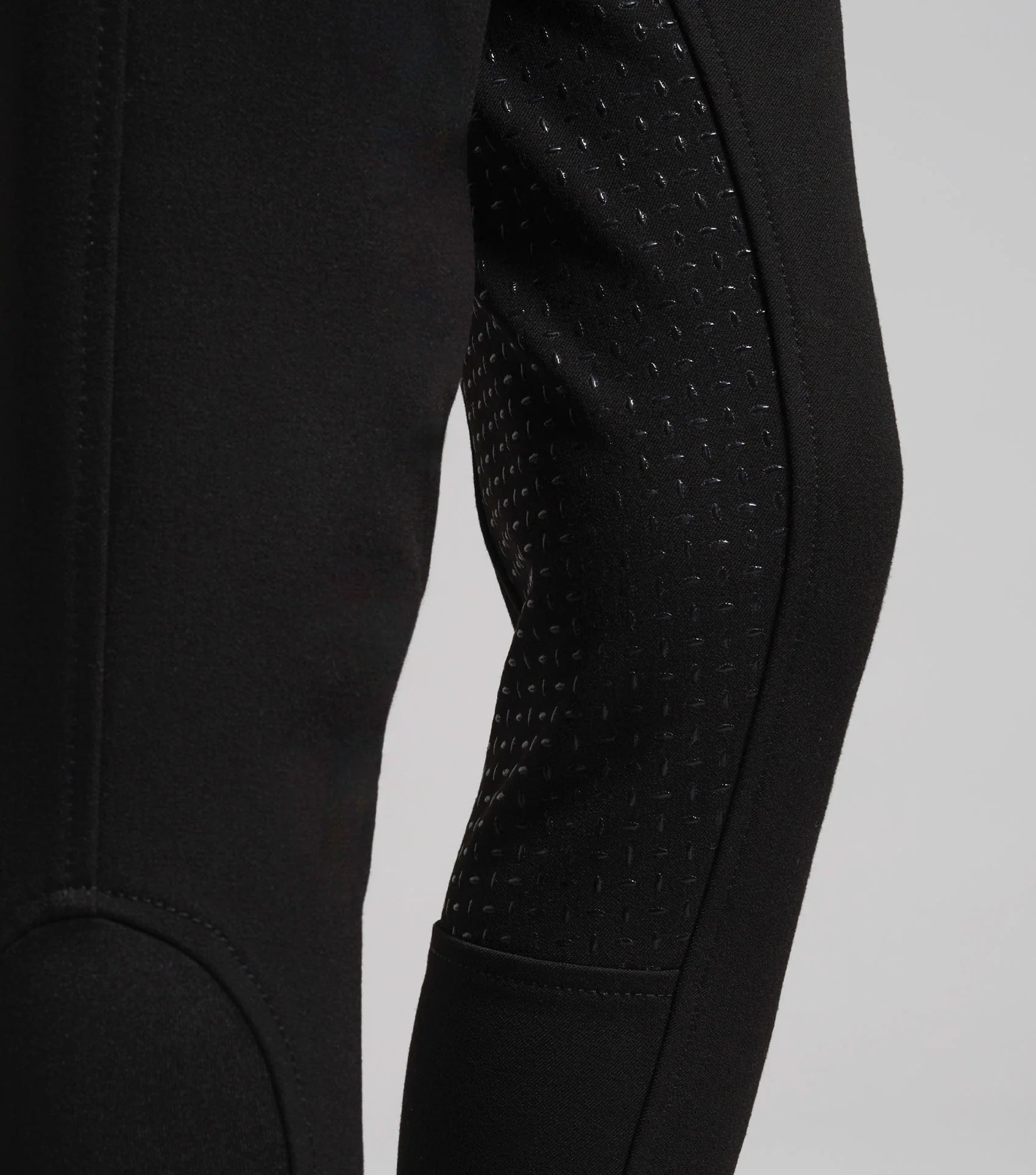 Black Riding Breeches Girl's Full Seat Gel - Equestrian Apparel