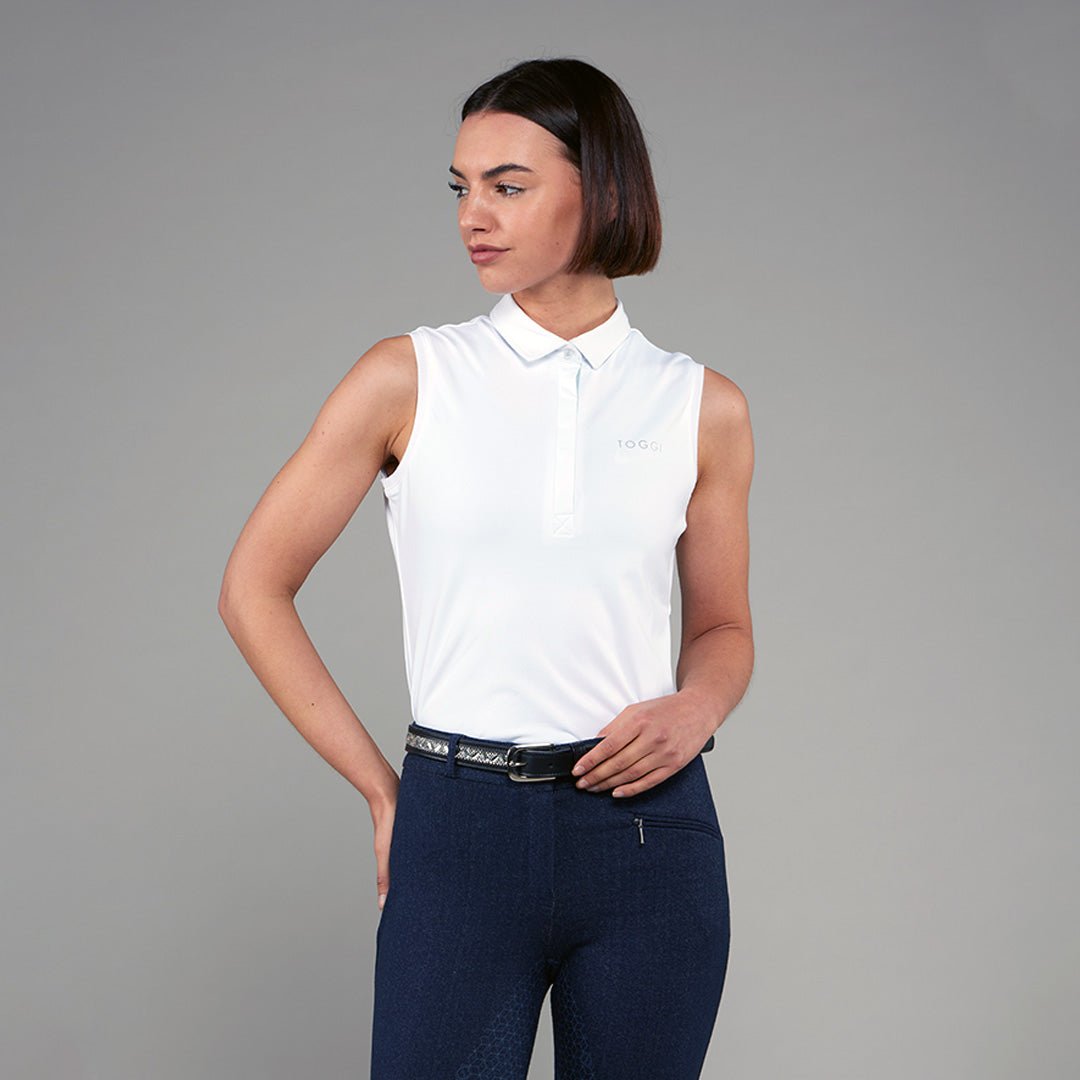 Toggi Breezy Sleeveless Technical Polo | Equiflair