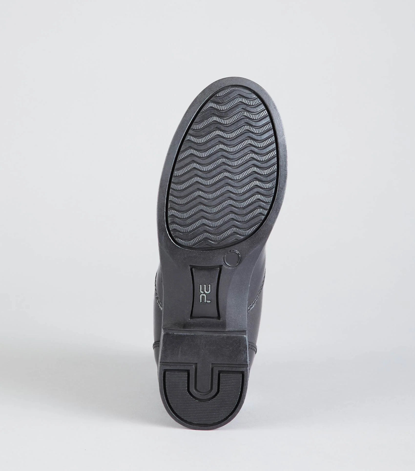 Premier Equine Bruno Junior Leather Paddock Boot Black Sole View - Equiflair