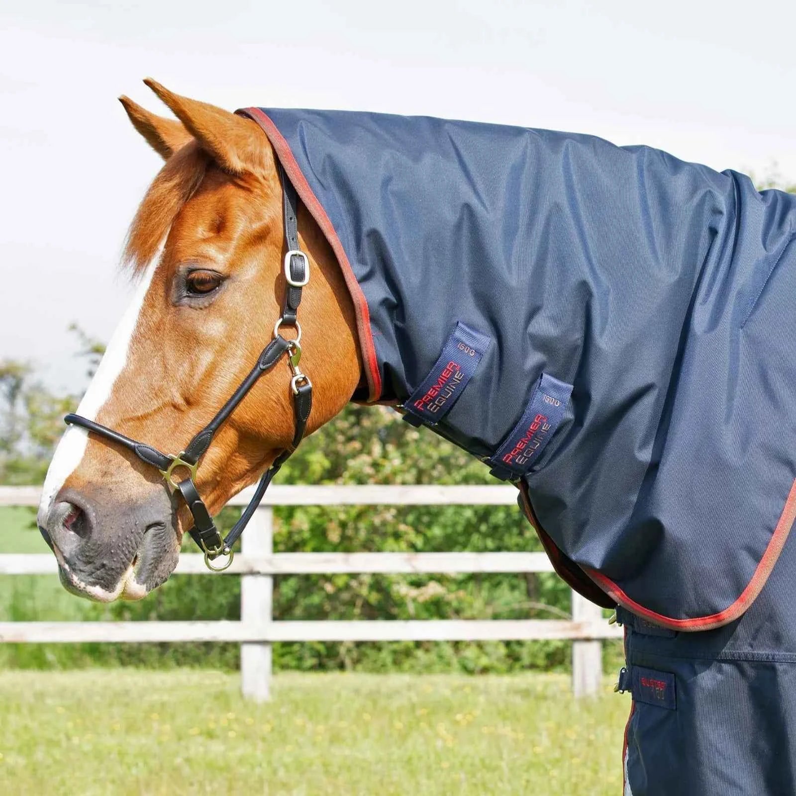 Premier Equine Buster 150g Turnout Rug with Classic Neck Cover Navy