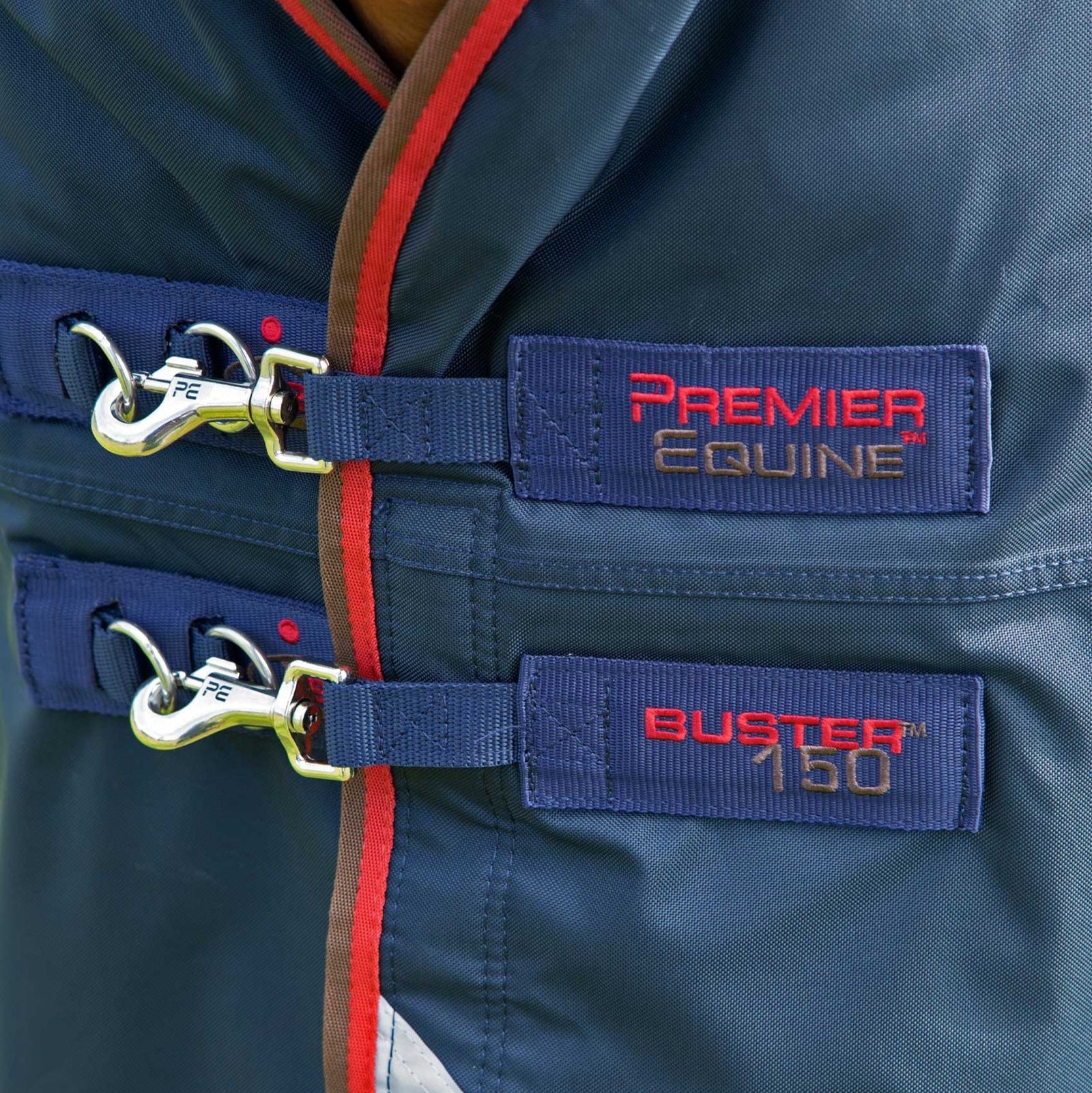 Premier Equine Buster 150g Turnout Rug with Classic Neck Cover Navy