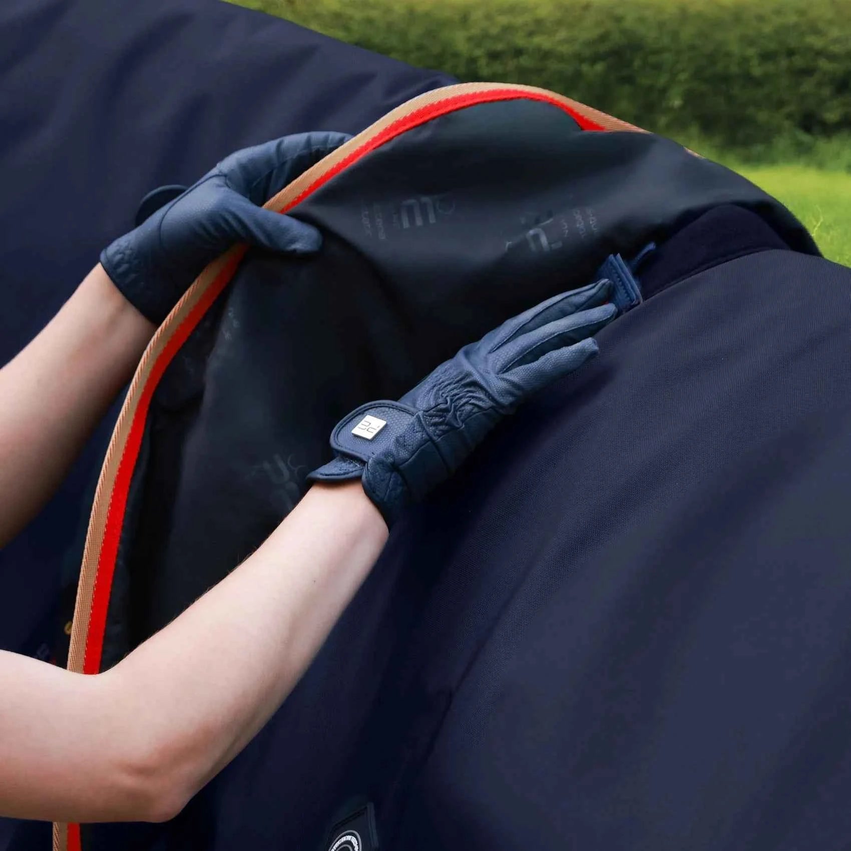 Premier Equine Buster Zero Turnout Rug with Classic Neck Cover Navy