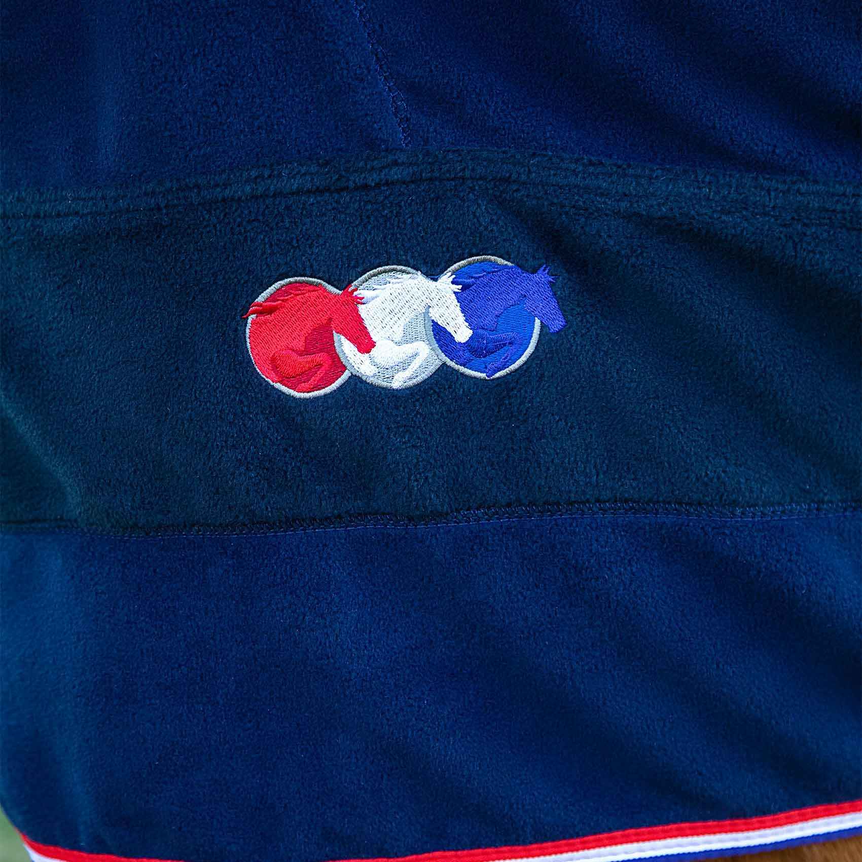 Premier Equine Buster Fleece Cooler Rug - Vecto Edition Navy
