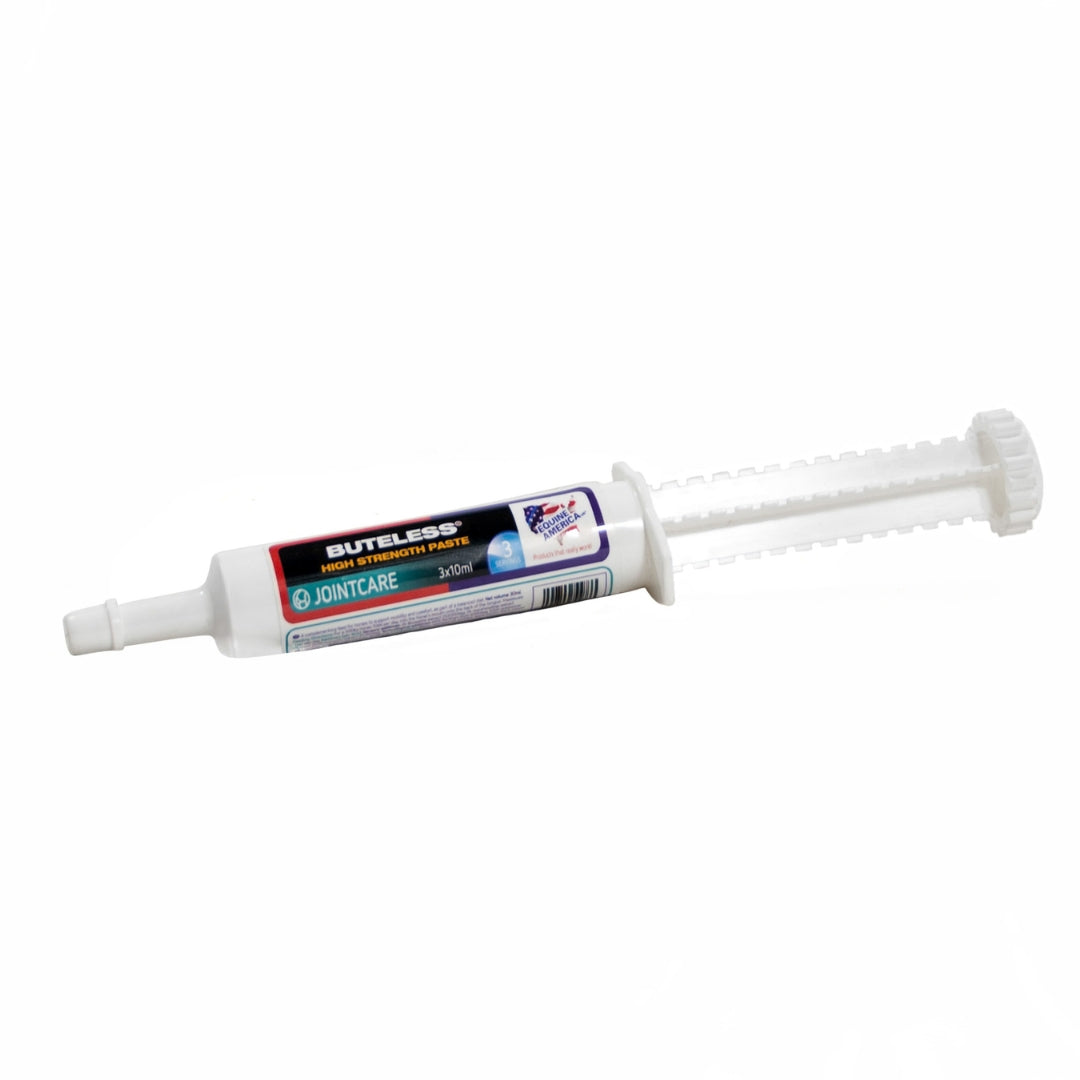Equine America Buteless High Strength Paste 3x10ml Syringe for Joint Support