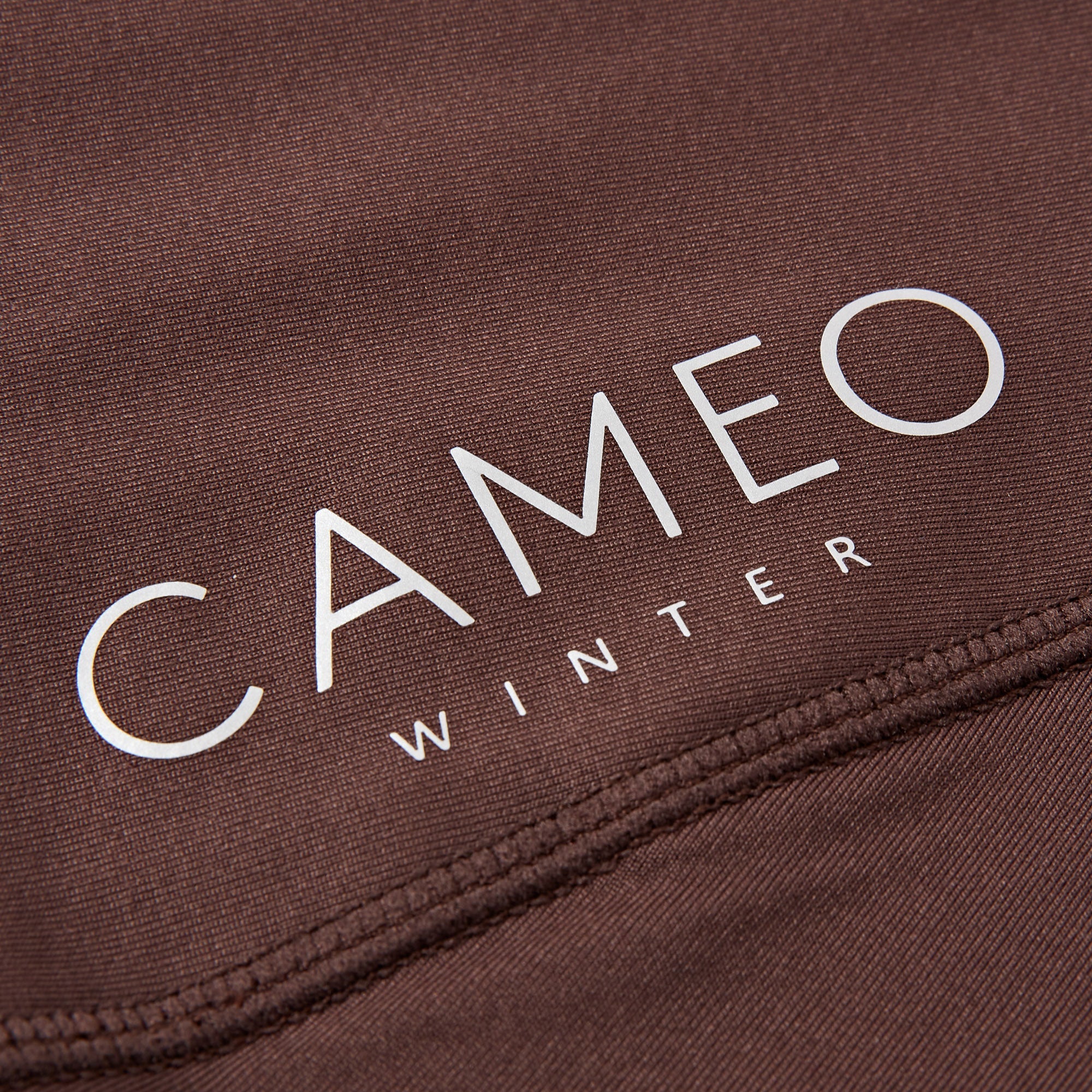 Cameo Winter Riding Tights Brown - Thermal Equine Leggings | Equiflair