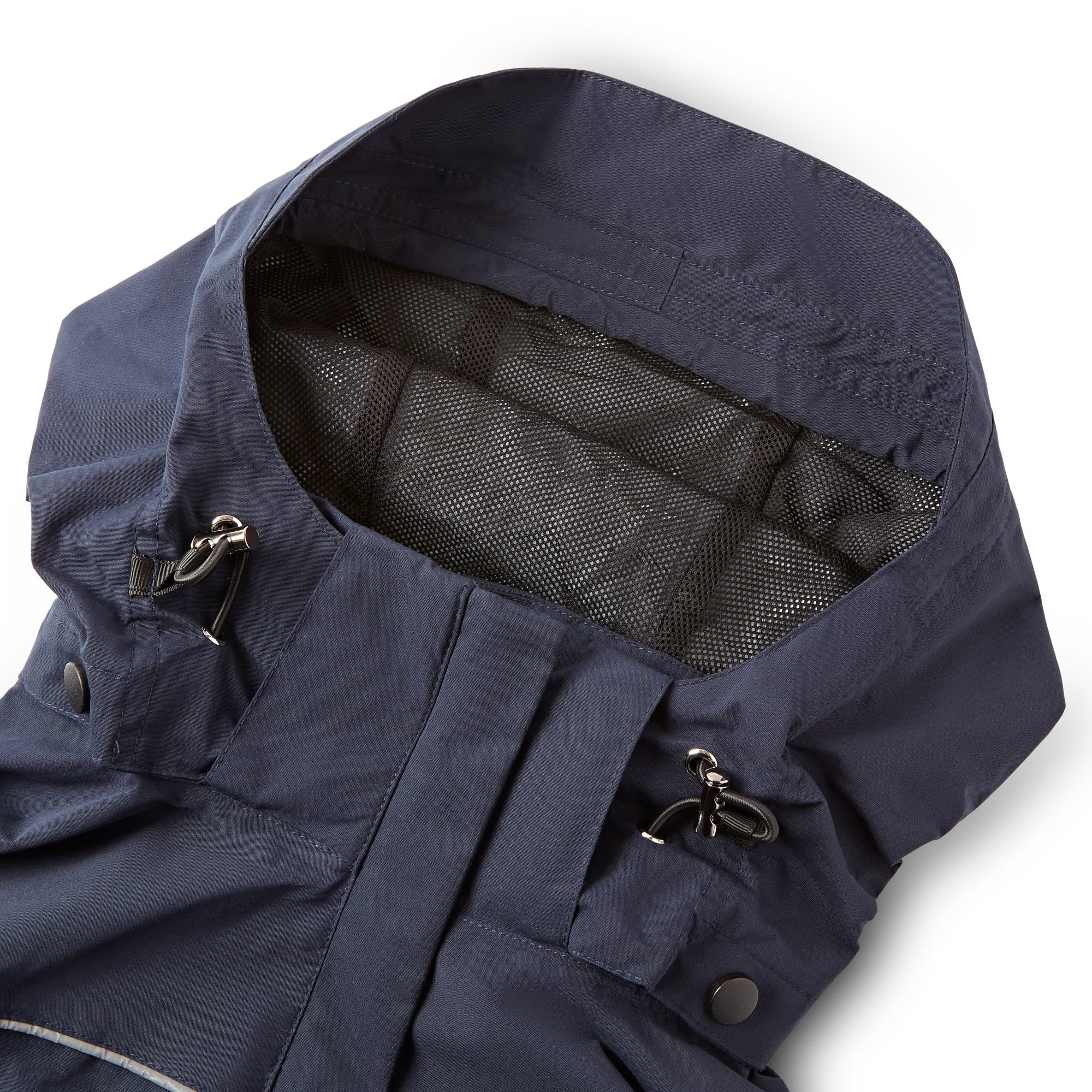 Cameo All Season Navy Riding Jacket: Waterproof Equestrian Jacket with Hood & Mesh Lining for Horse Riding