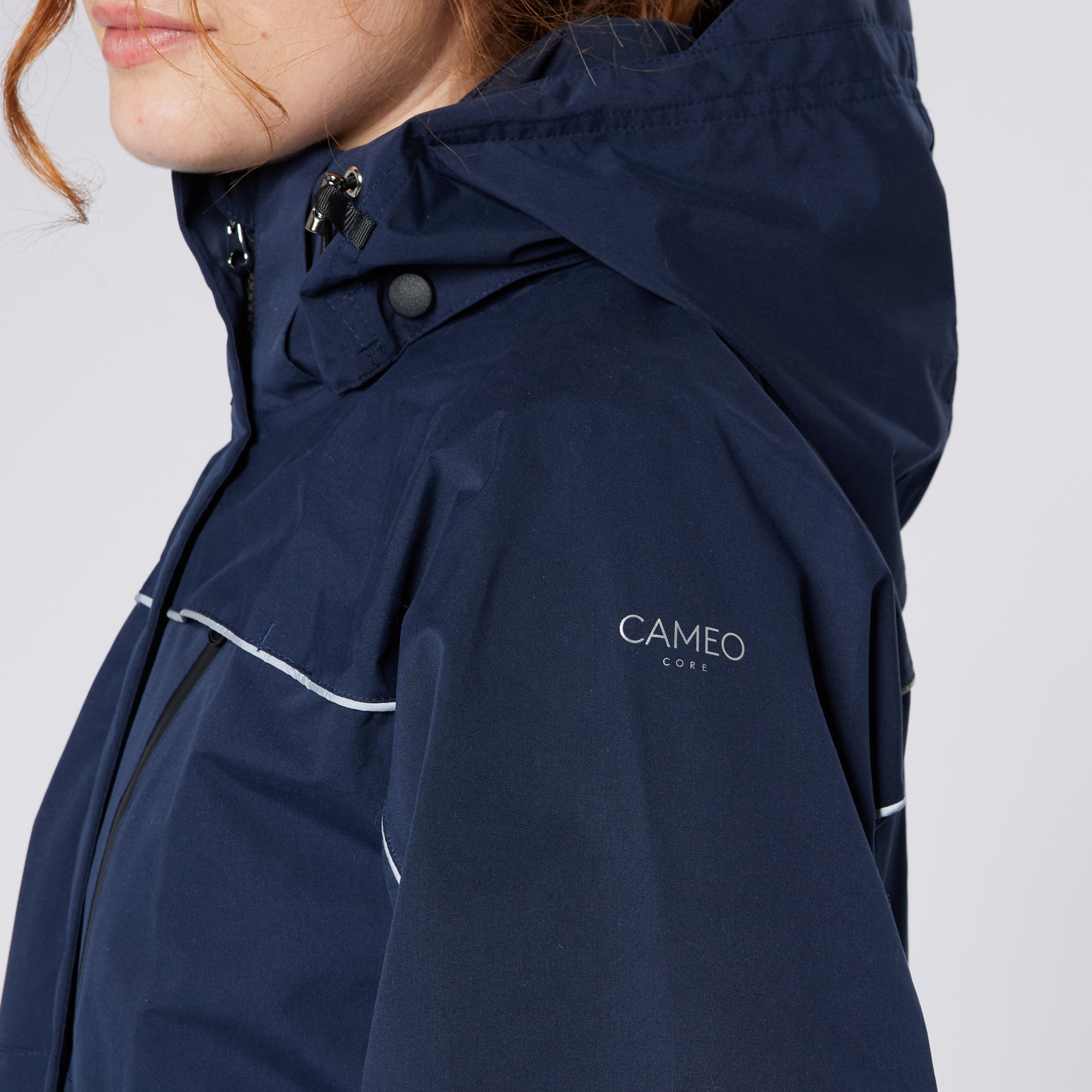 CAMEO All Season Riding Jacket Navy: Waterproof, Breathable Horse Riding Apparel