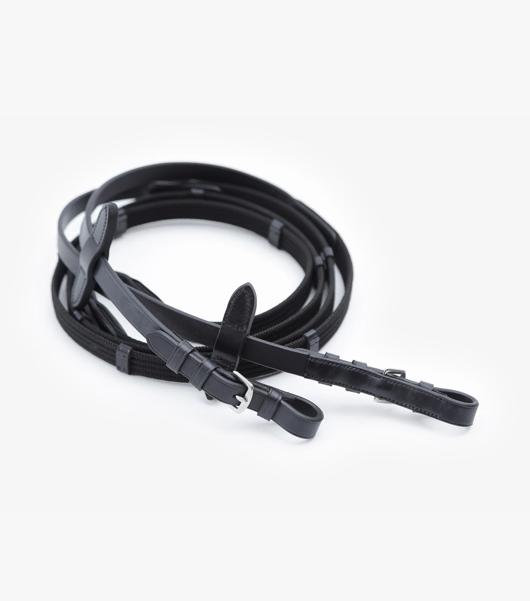 Premier Equine Caloveto Web Reins Black