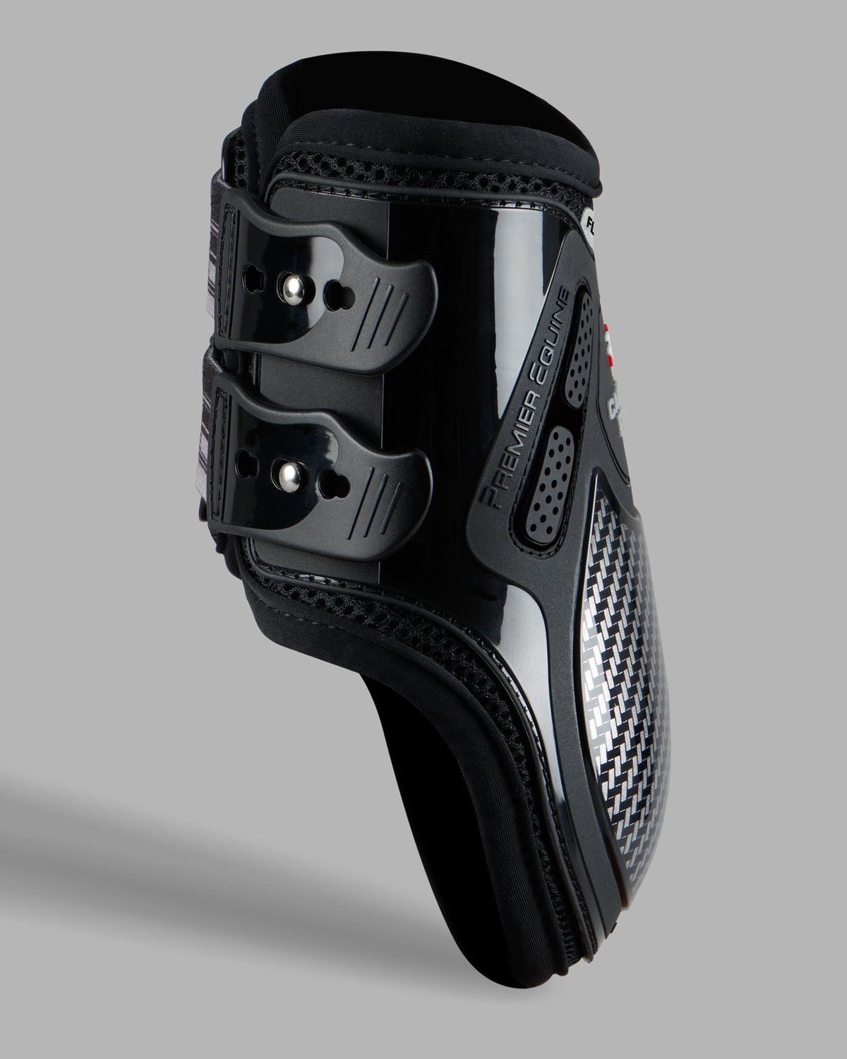 PREMIER EQUINE Carbon Pro Fetlock Boots - Black Horse Riding Leg Protection