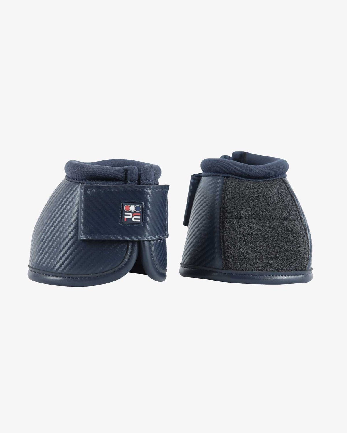 Premier Equine Carbon Tech Kevlar No-Turn Over Reach Boots - Navy Horse Boots Equestrian Protection