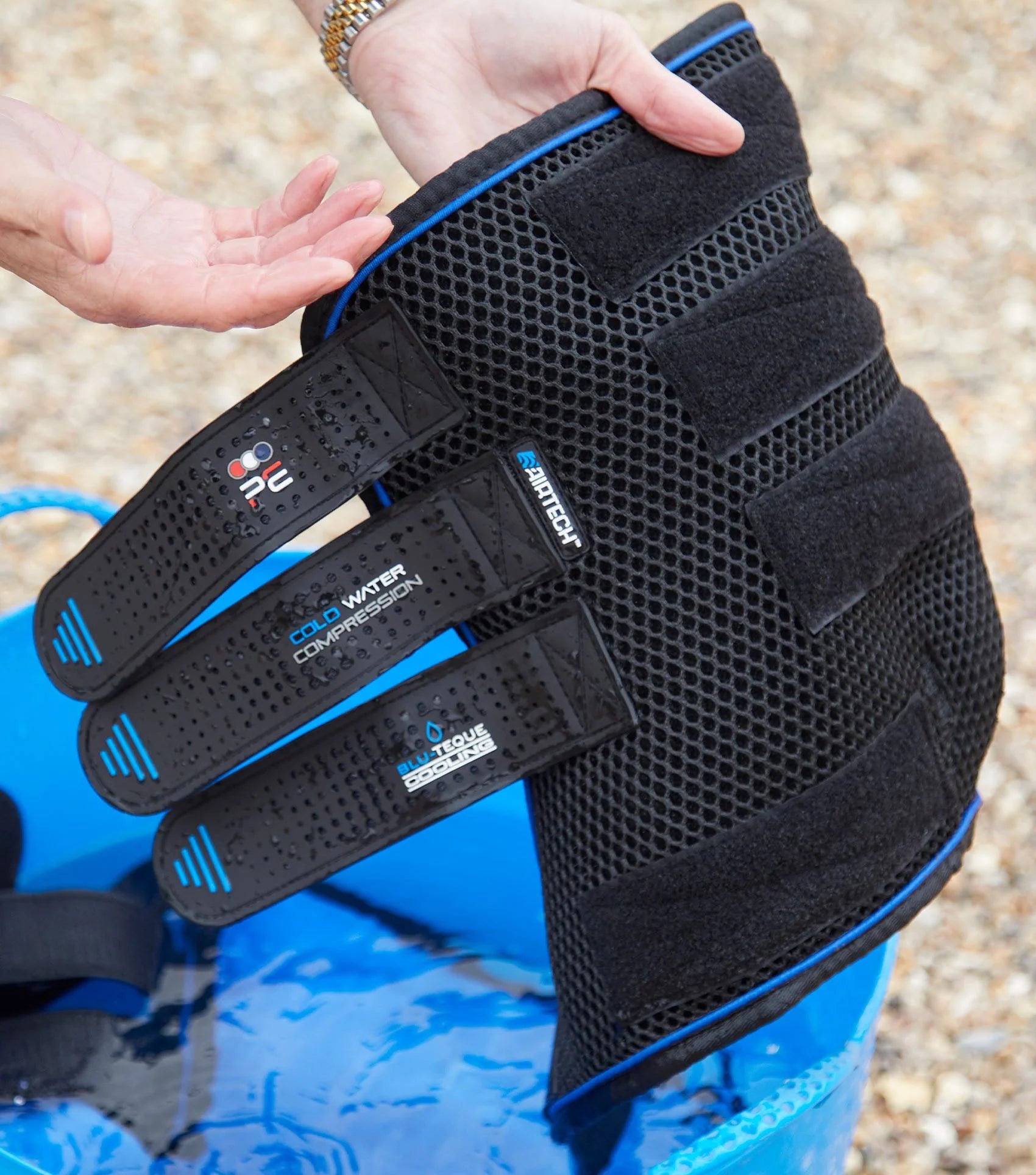 Premier Equine Cold Water Compression Boots Black