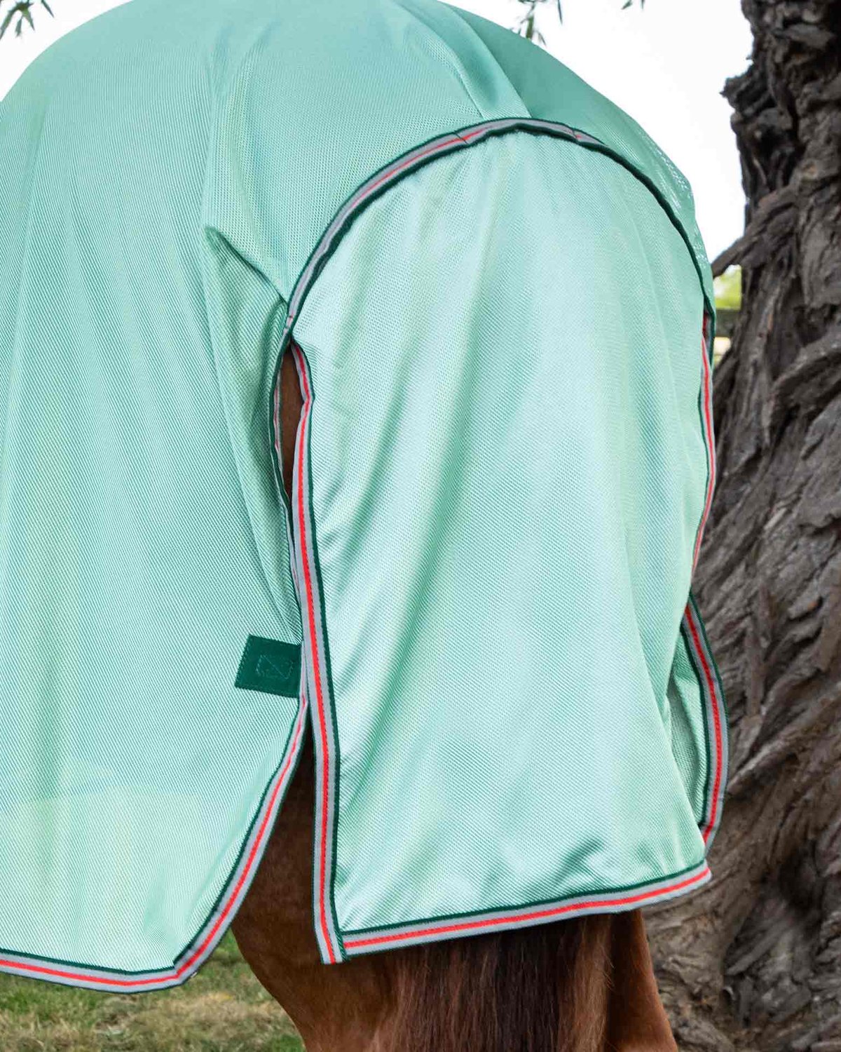 Premier Equine Combo Mesh Air Fly Rug - Mint Green Horse Rug for Insect Protection & Breathability