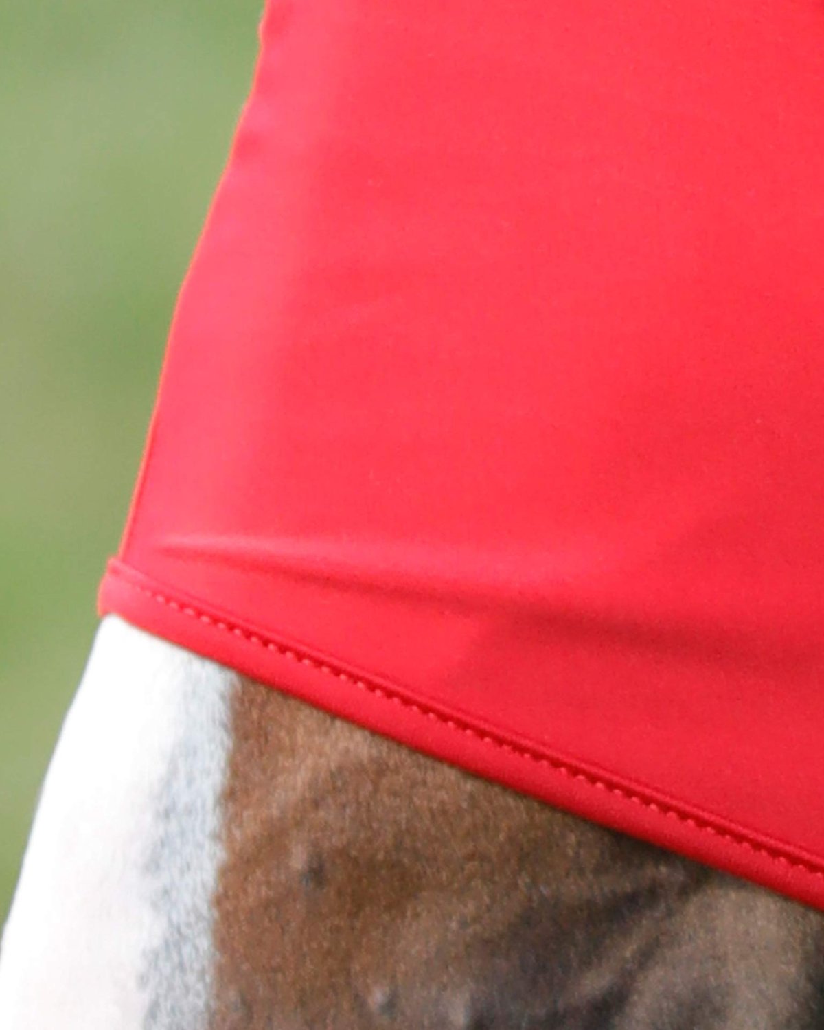 Premier Equine Comfort Tech Lycra Fly Mask Red