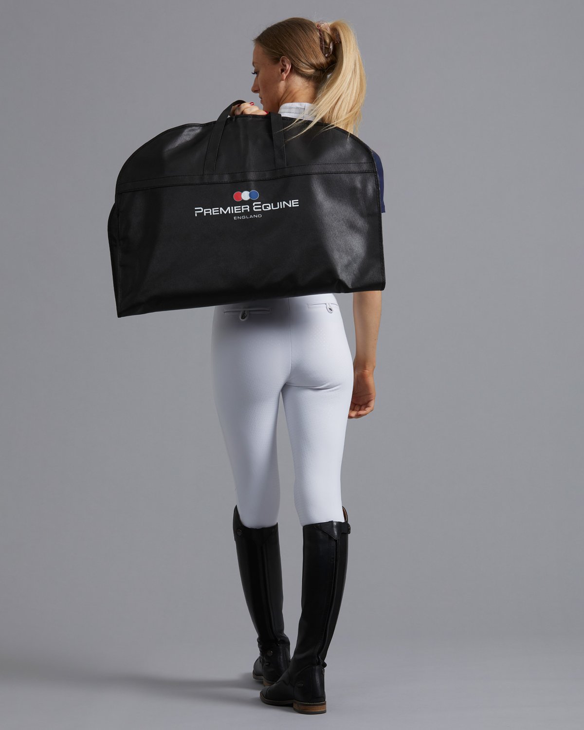 Premier Equine Show Jacket Garment Bag - Black | Equestrian Clothing Storage