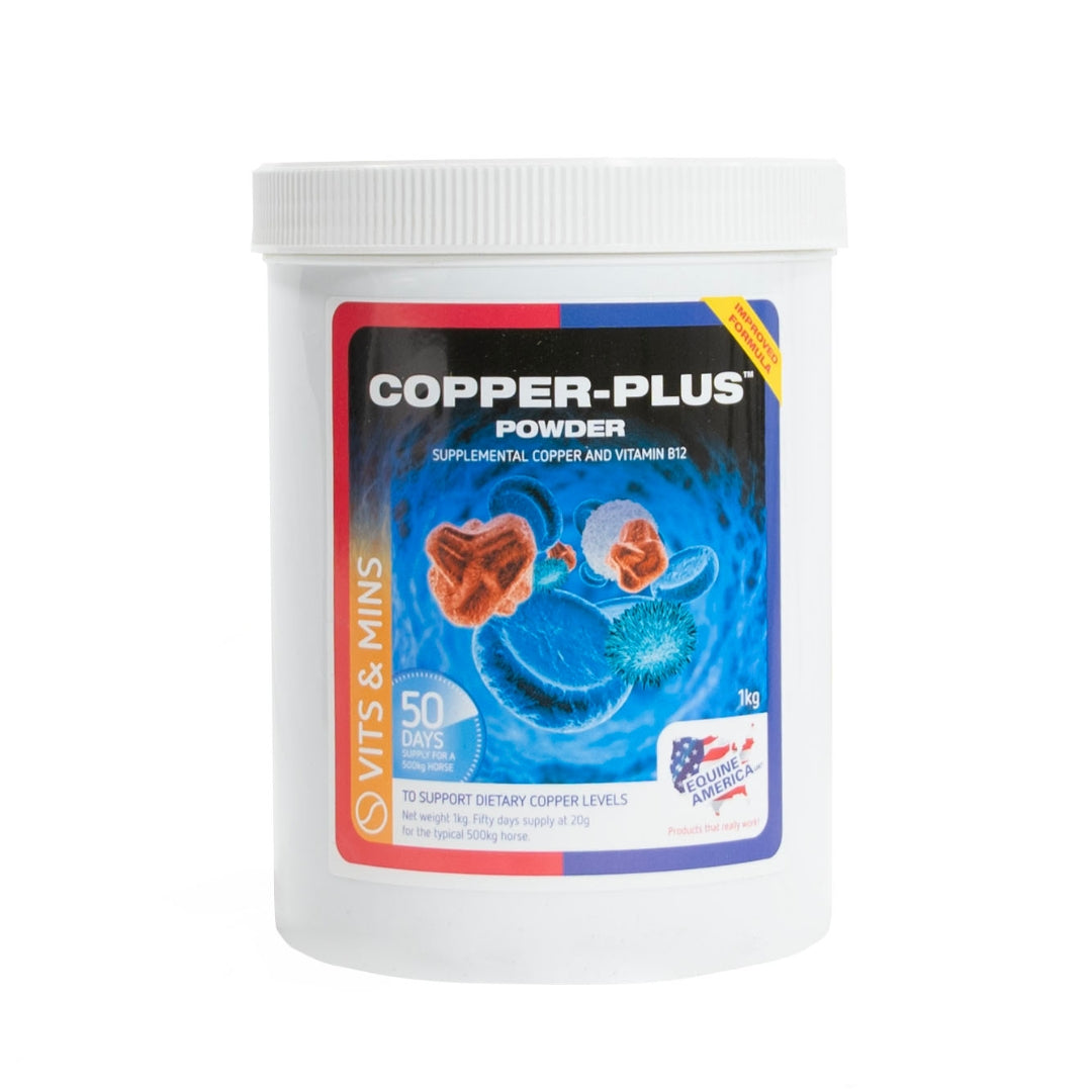 Equine America Copper-Plus Powder for Horses - Copper & Vitamin B12 Supplement