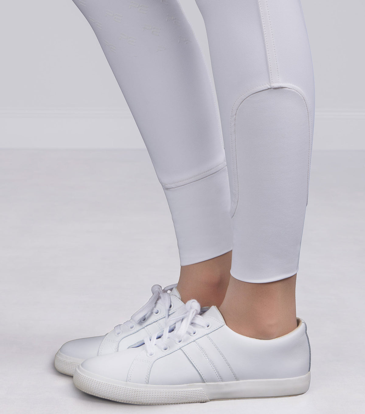 Premier Equine Cristalli Women's Full Seat Riding Breeches White